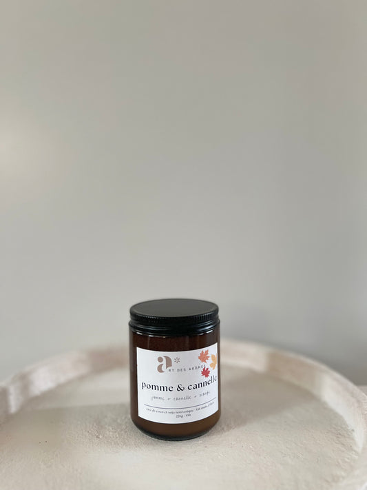 Bougie Pomme et Cannelle